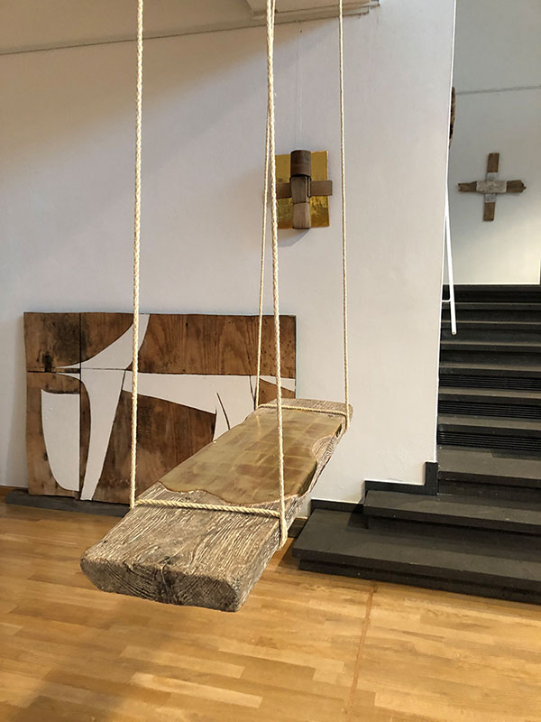 Installation "Arche" in der Leverkusener Christuskirche